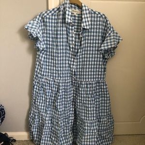 Madewell Checkered Dress